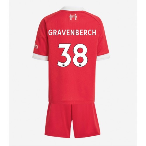 Liverpool Ryan Gravenberch #38 Replika Babytøj Hjemmebanesæt Børn 2025-26 Kortærmet (+ Korte bukser) Liverpool Ryan Gravenberch #38 Replika Babytøj Hjemmebanesæt Børn 2025-26 Kortærmet (+ Korte bukser)